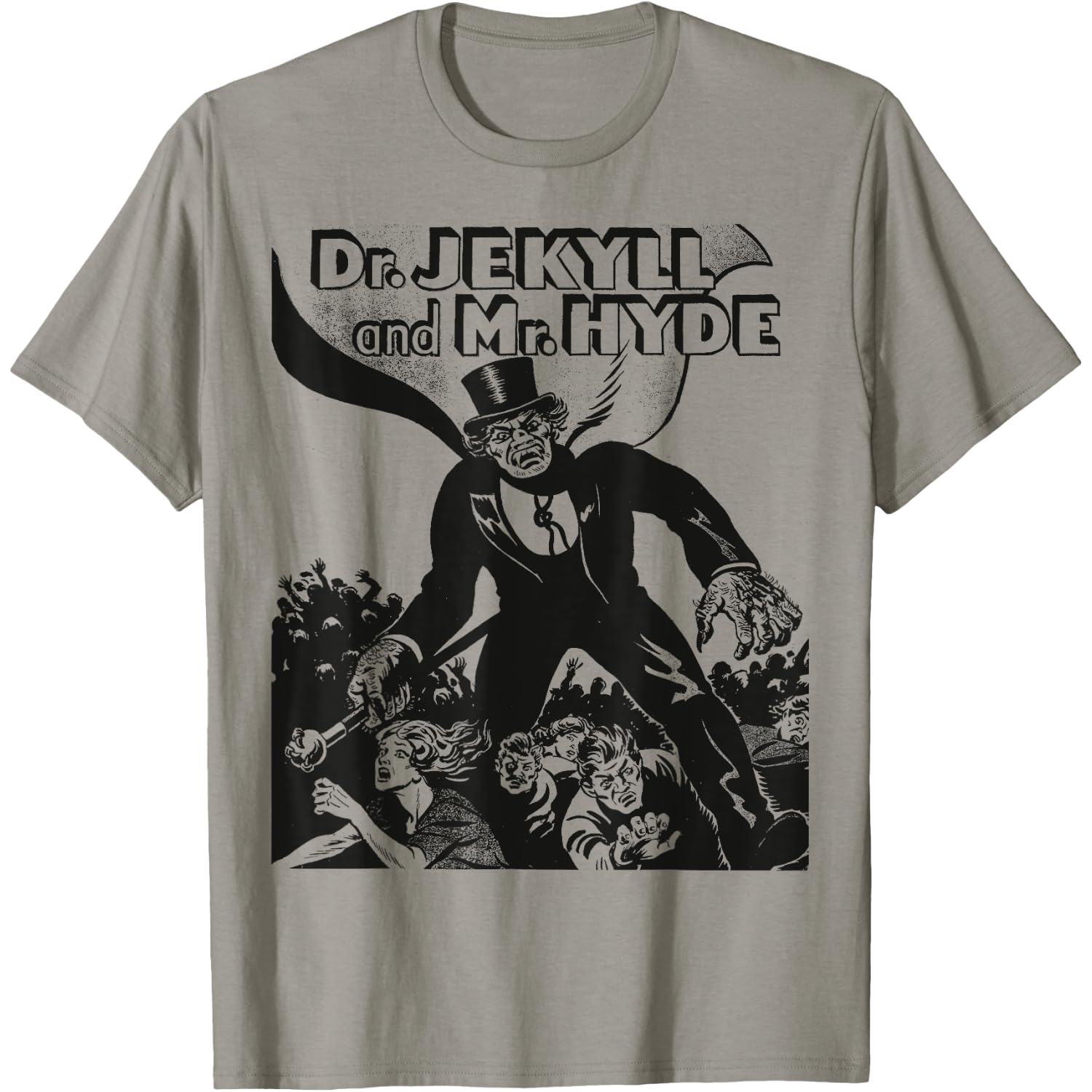 Dr. Jekyll & Mr. Hyde Horror Retro Halloween Monster T-Shirt