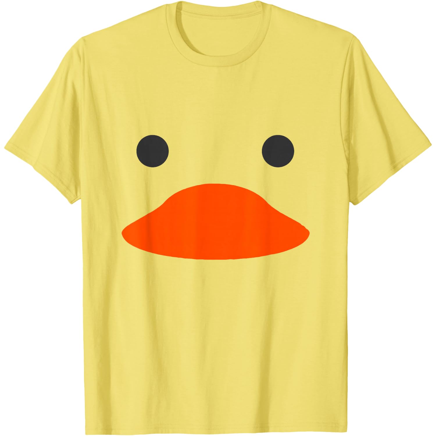 Easter Rubber Duck Face Halloween Costume Funny Duckling T-Shirt