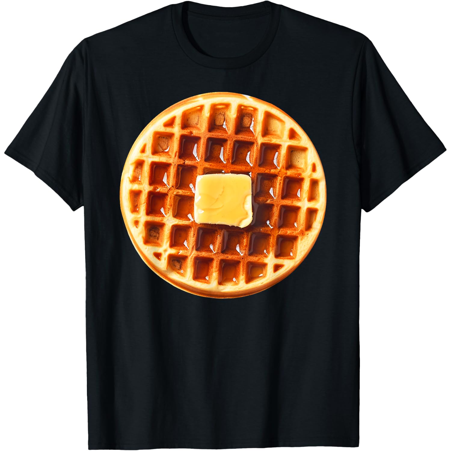 Easy Halloween Costume Waffle Funny Group Breakfast Waffle T-Shirt