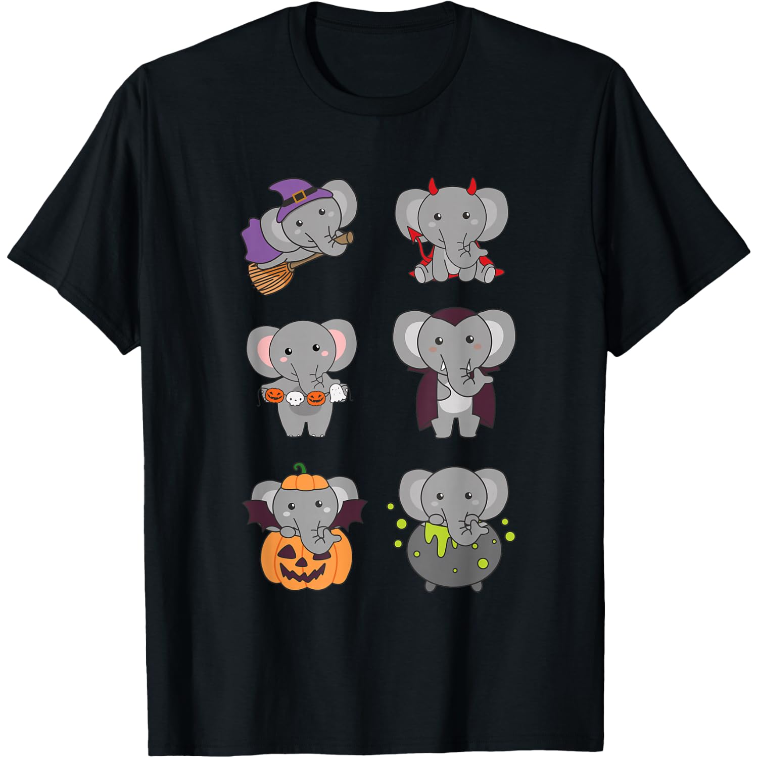 Elephant Halloween Costume Elephant Halloween T-Shirt
