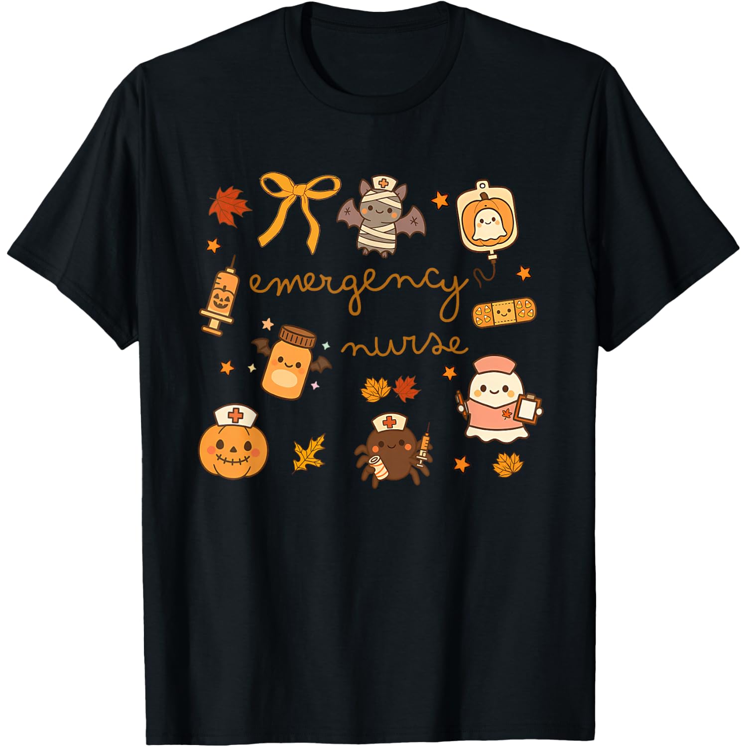 Emergency Department Halloween ER Nurse Halloween T-Shirt