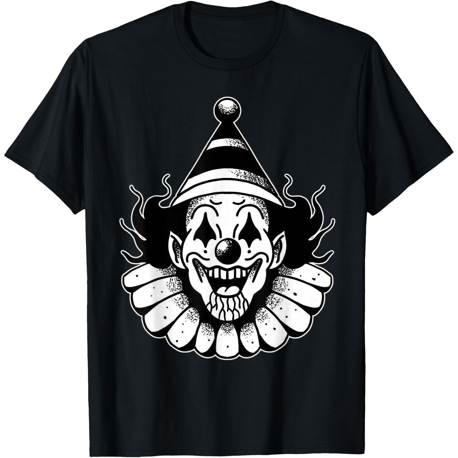 Evil Clown Scary Creepy T-Shirt