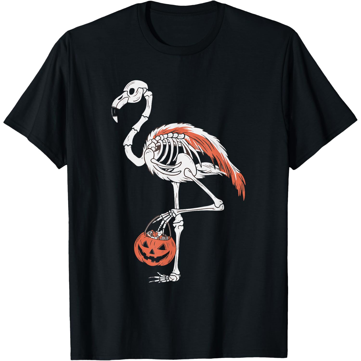Flamingo Skeleton T-Shirt