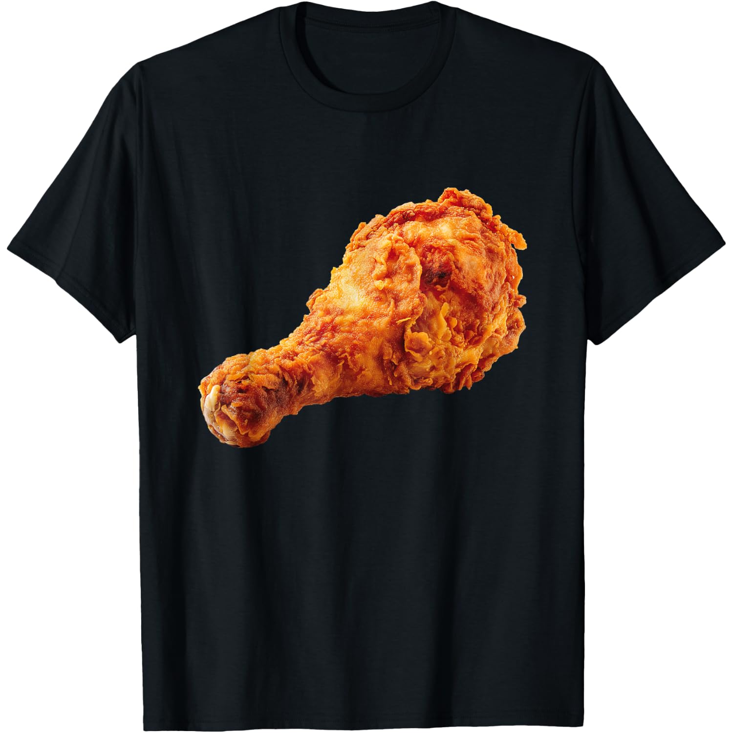 Fried Chicken Drumstick Funny Food Halloween Costume Graphic T-Shirt