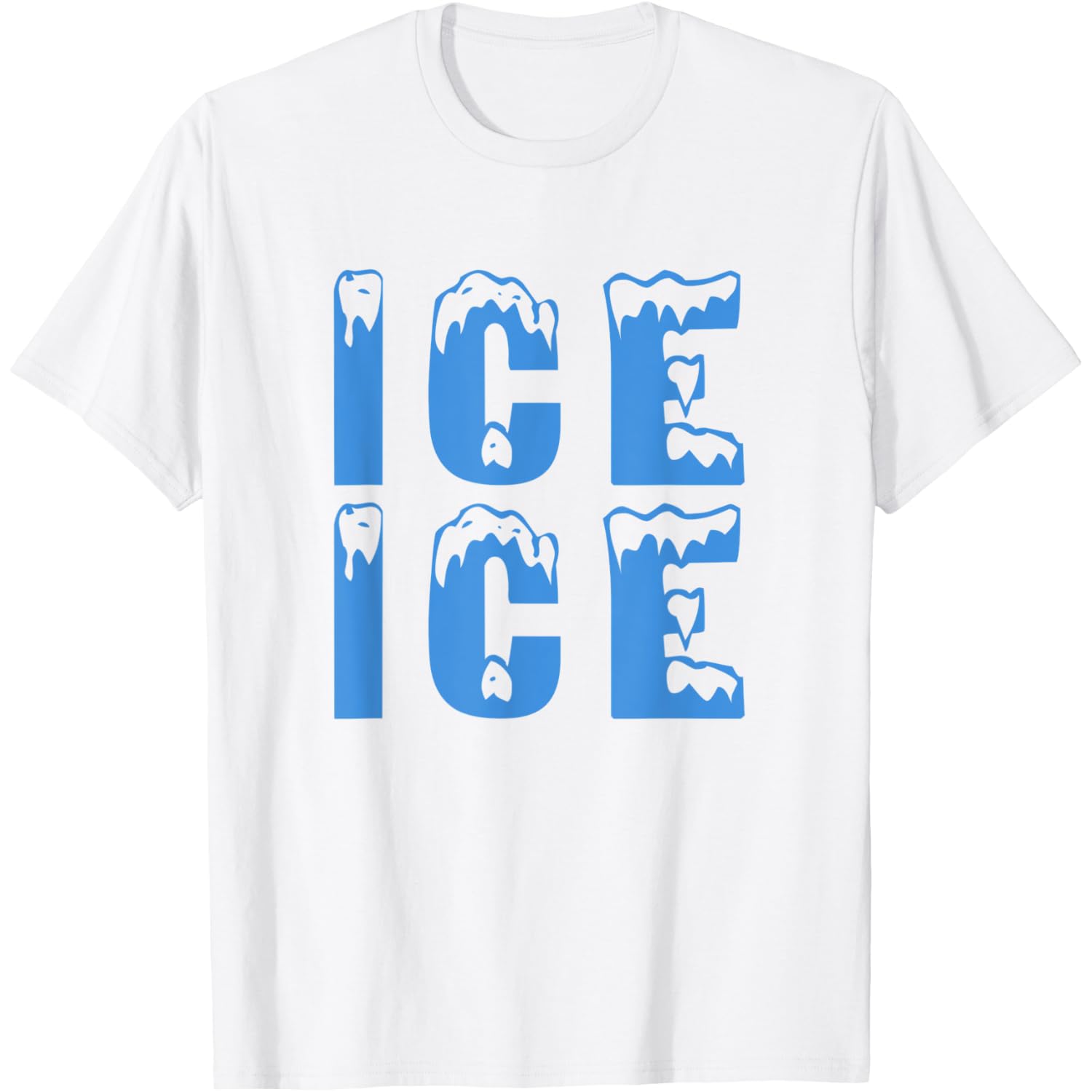 Frozen Ice Bag Funny Halloween Costume T-Shirt