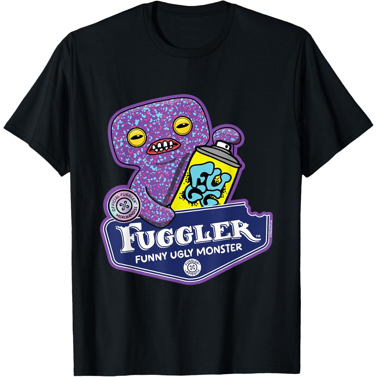 Fuggler Funny Ugly Monsters Squidge Halloween T-Shirt