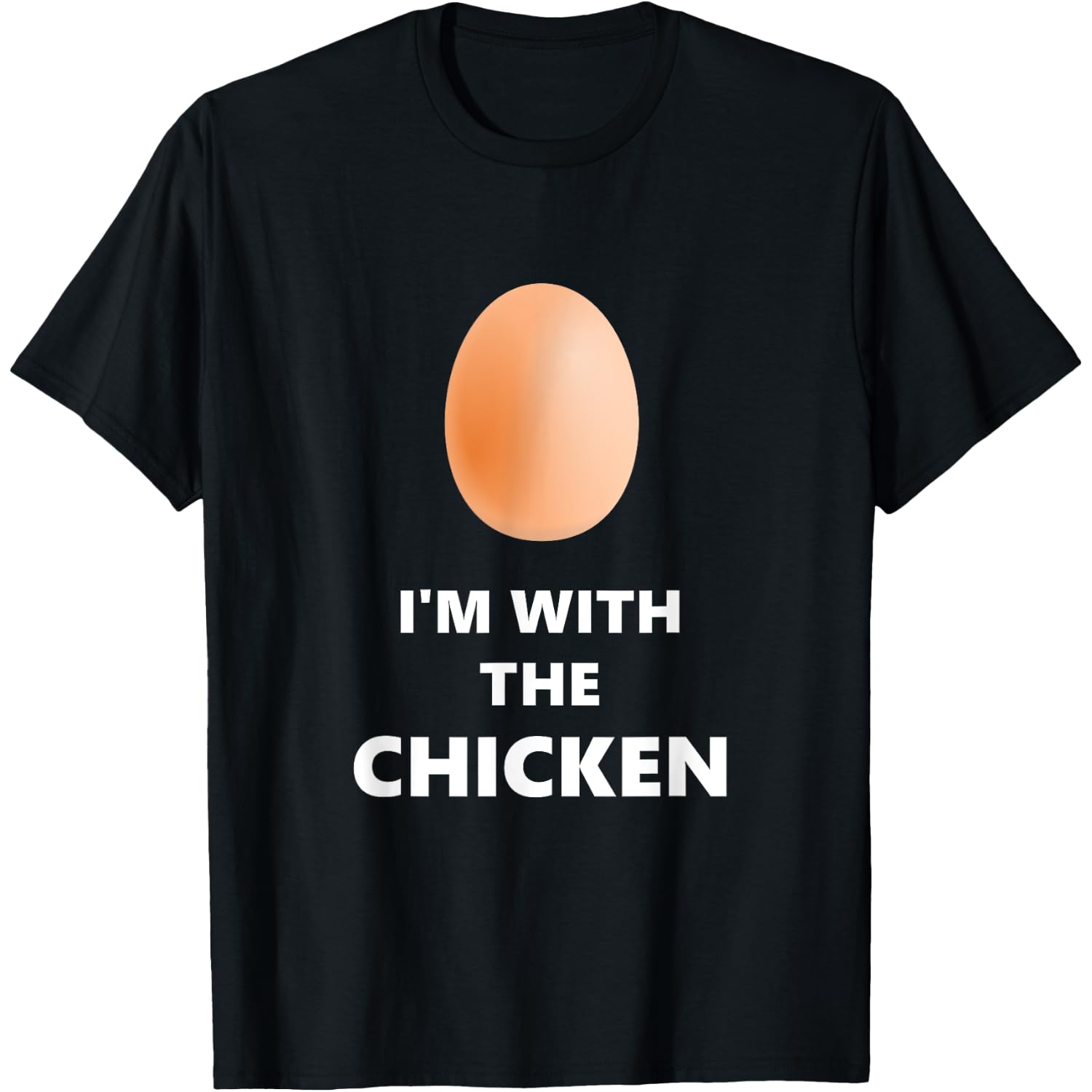 Fun I'm with The Chicken Egg Halloween Costume T-Shirt