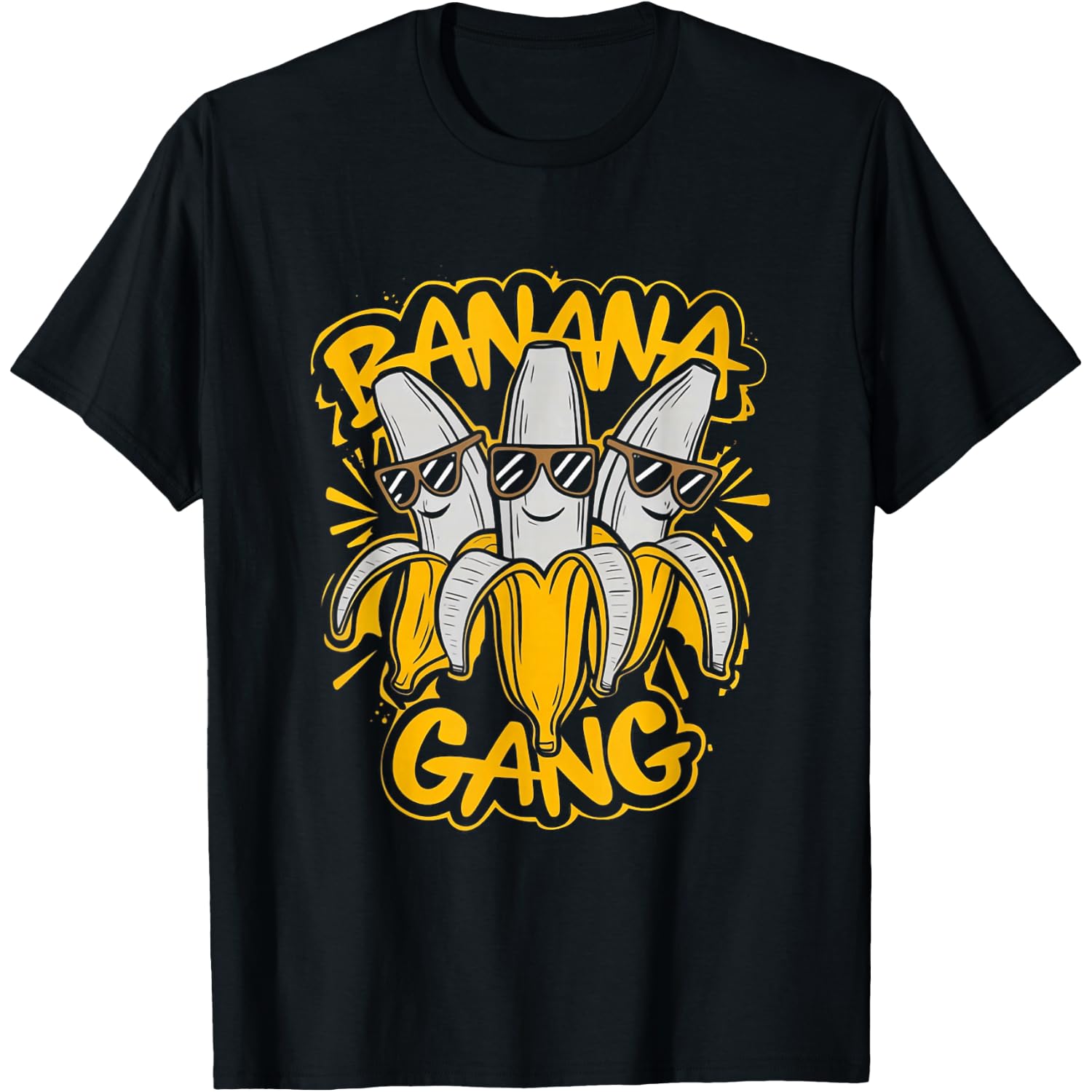 Funny Banana Gang Bananas Halloween Costume T-Shirt