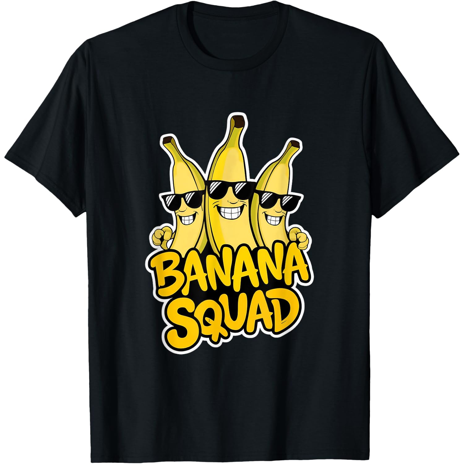Funny Banana Squad Bananas Halloween Costume T-Shirt