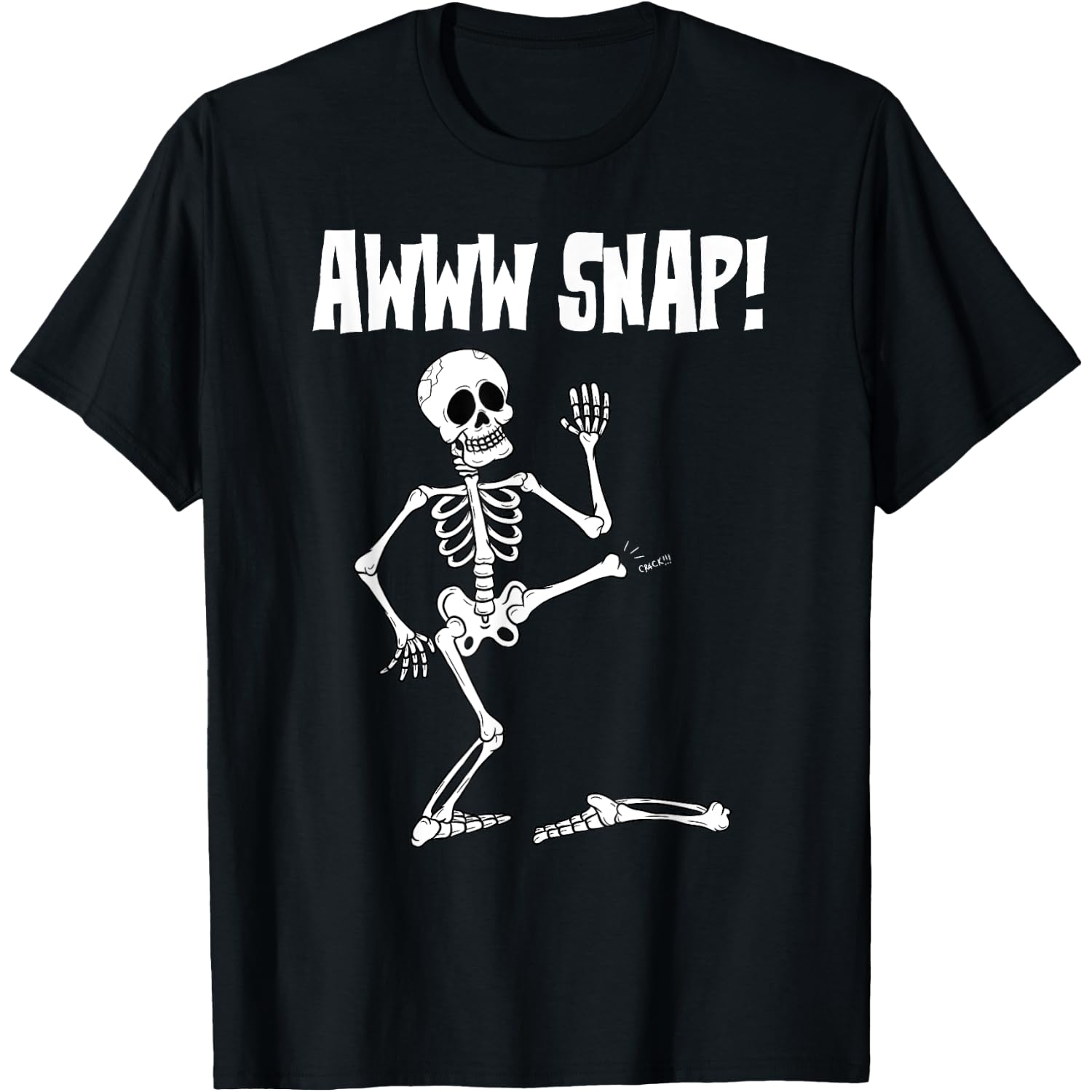 Funny Broken Bone Foot Skeleton Surgery Gift Men Women Kids T-Shirt