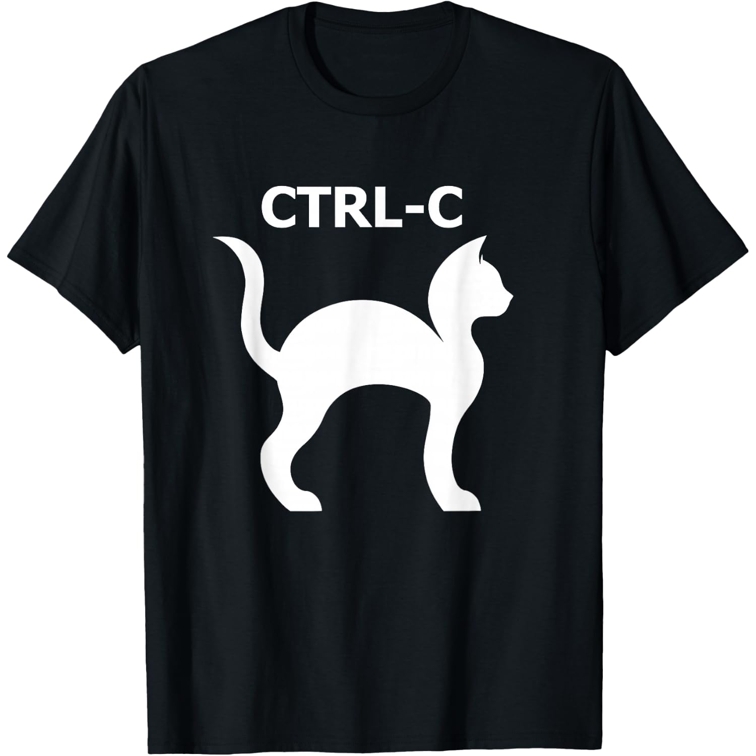 Funny Copycat IT Tech Geek Nerd Pun Lazy Halloween Costume T-Shirt