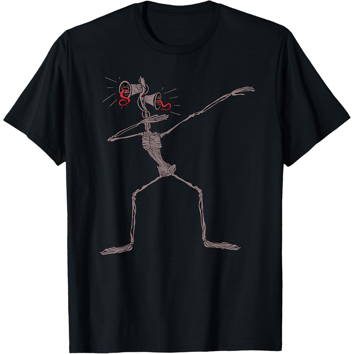 Funny Dabbing Siren Head Halloween Meme Kids Gifts T-Shirt