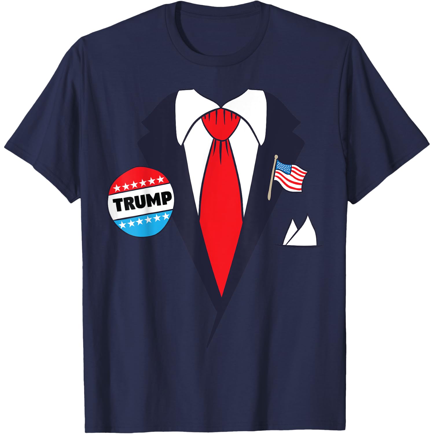 Funny Donald Trump Halloween Costume Shirt - Cartoon Tee T-Shirt