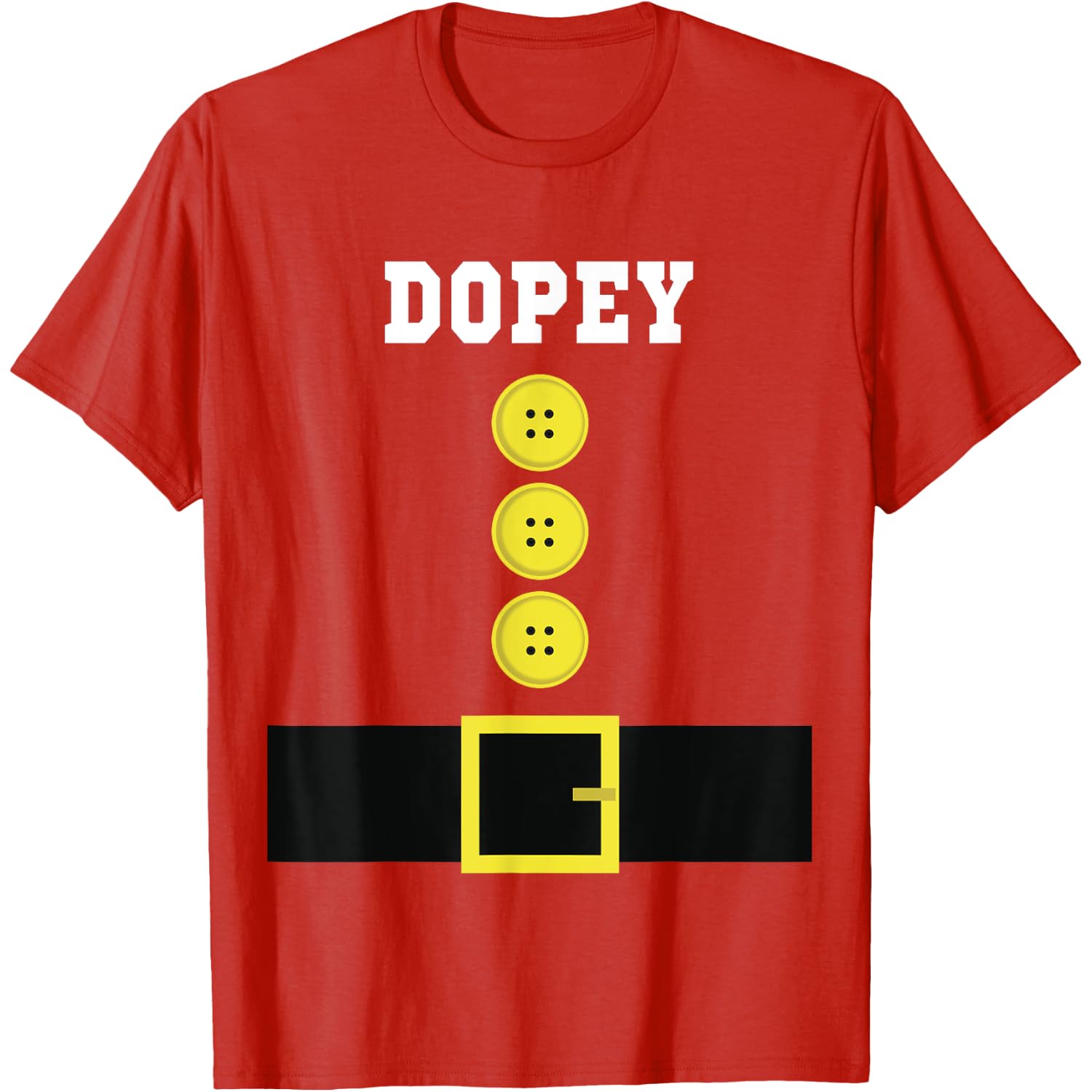 Funny Dopey Halloween Costume T-Shirt Gift Novelty Shirt T-Shirt