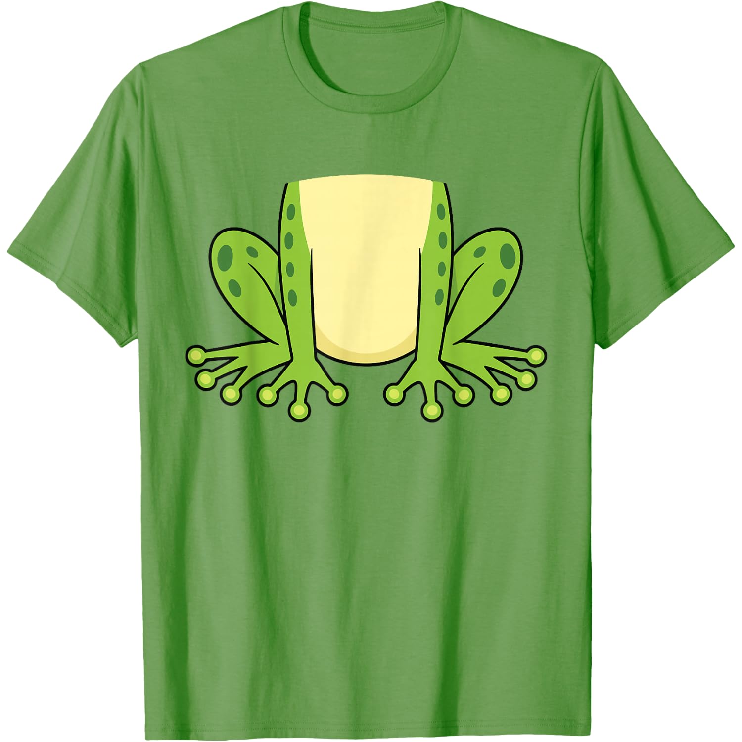 Funny Frog Costume Halloween Animal Graphic Men Women Kids T-Shirt