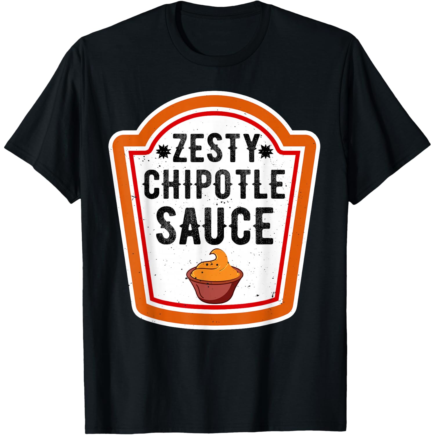 Funny Group Halloween Costume Chipotle Sauce Group Condiment T-Shirt