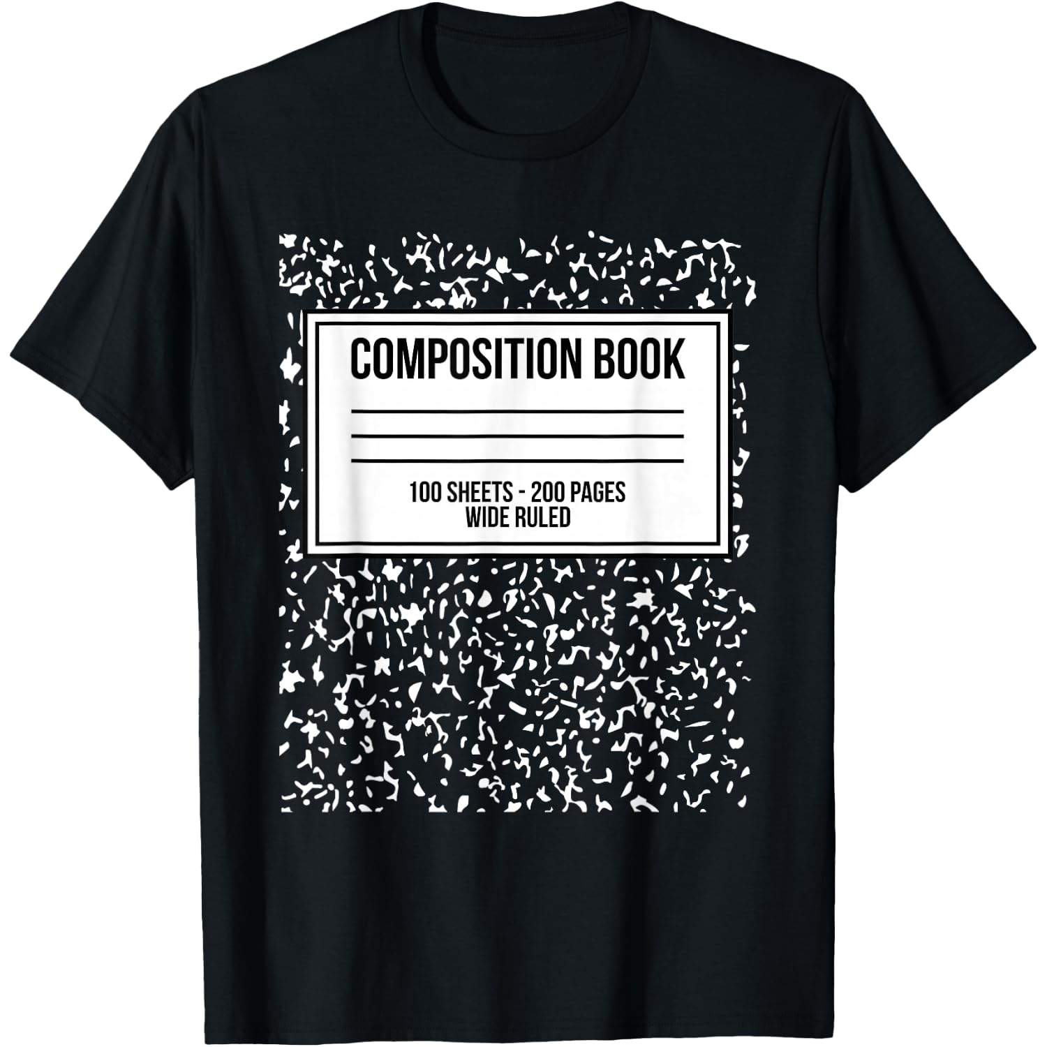 Funny Halloween Costume Journal Composition Notebook Teacher T-Shirt