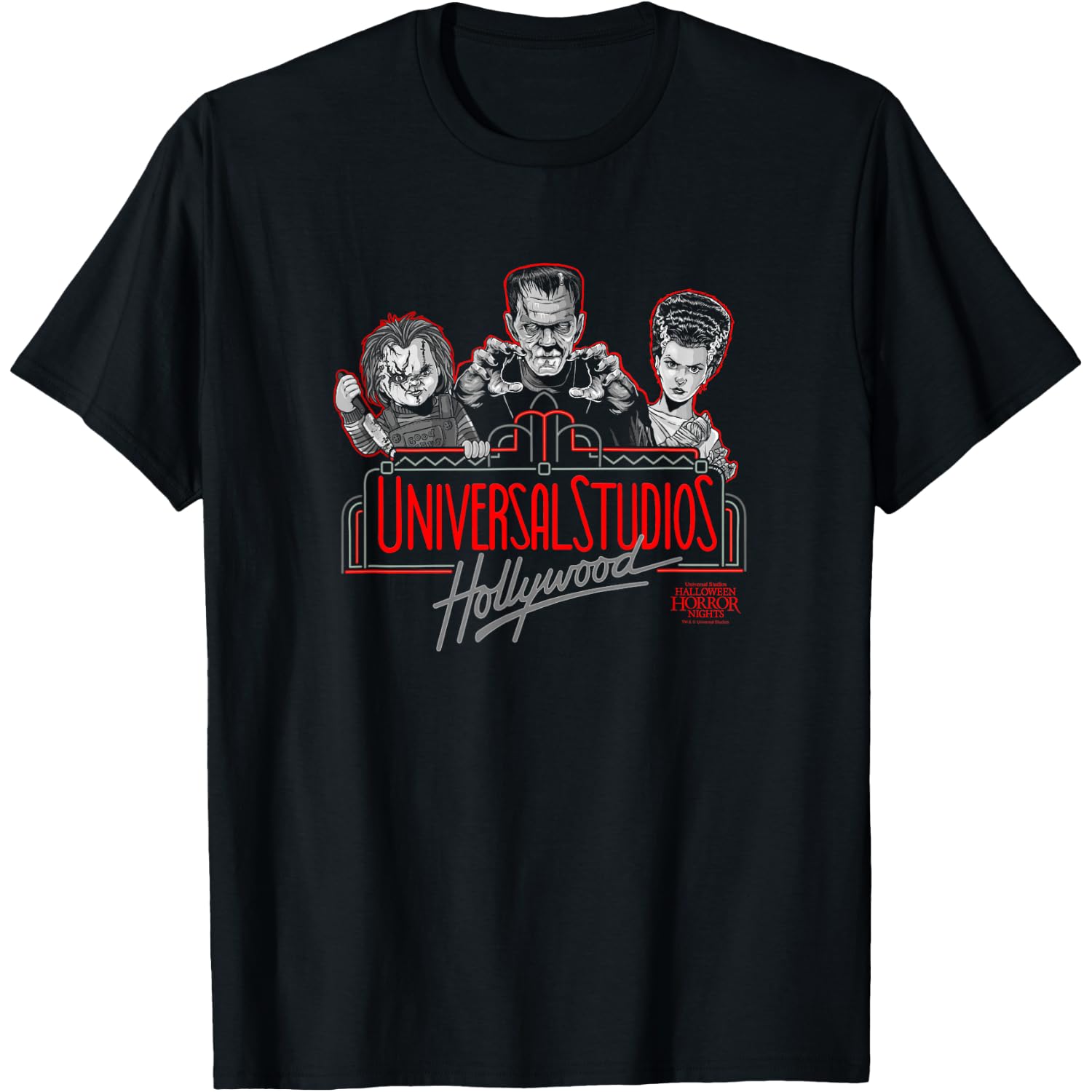 Halloween Horror Nights Hollywood Marquee T-Shirt