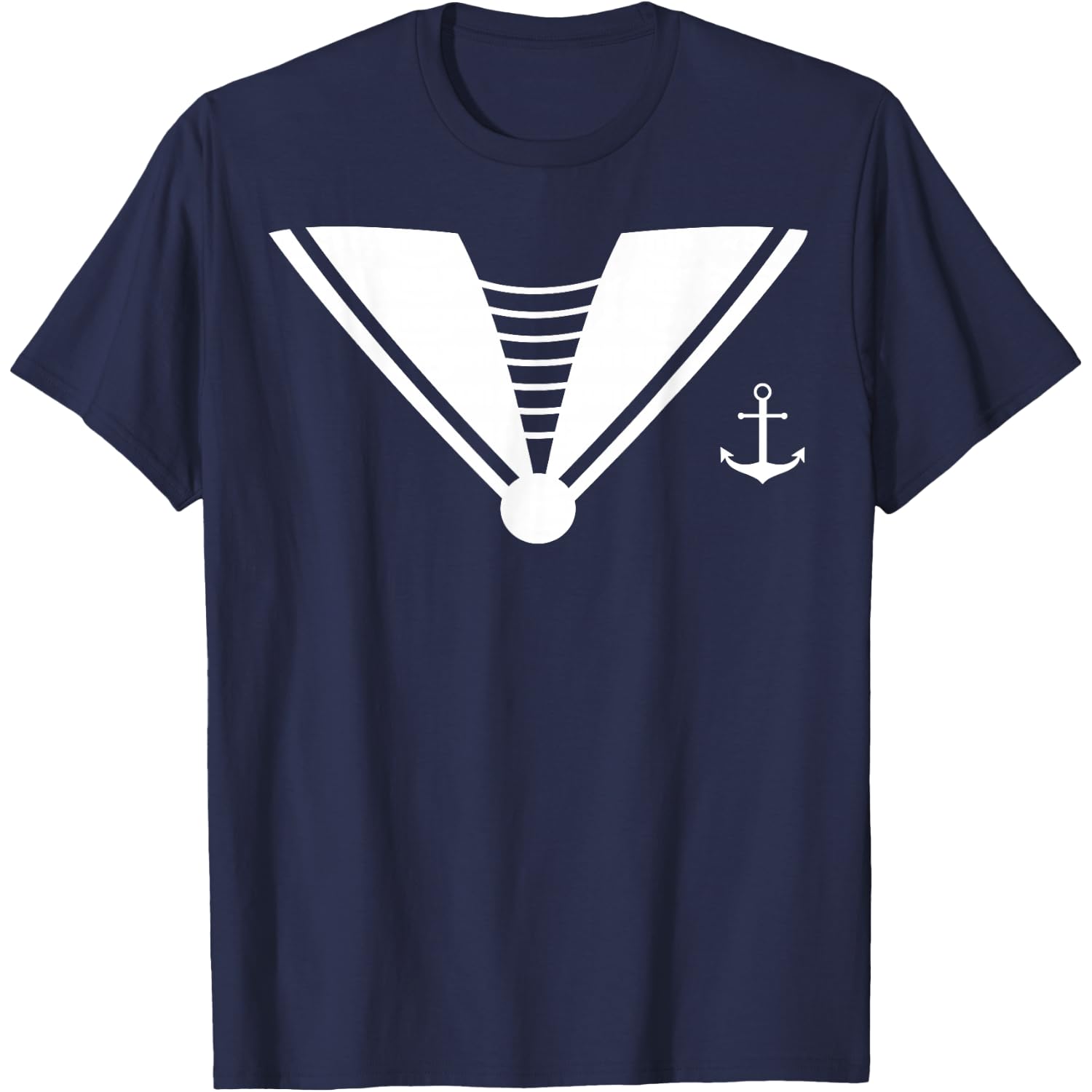 Seaman Costume Funny Halloween Sailor Fancy Dress Women Men T-Shirt