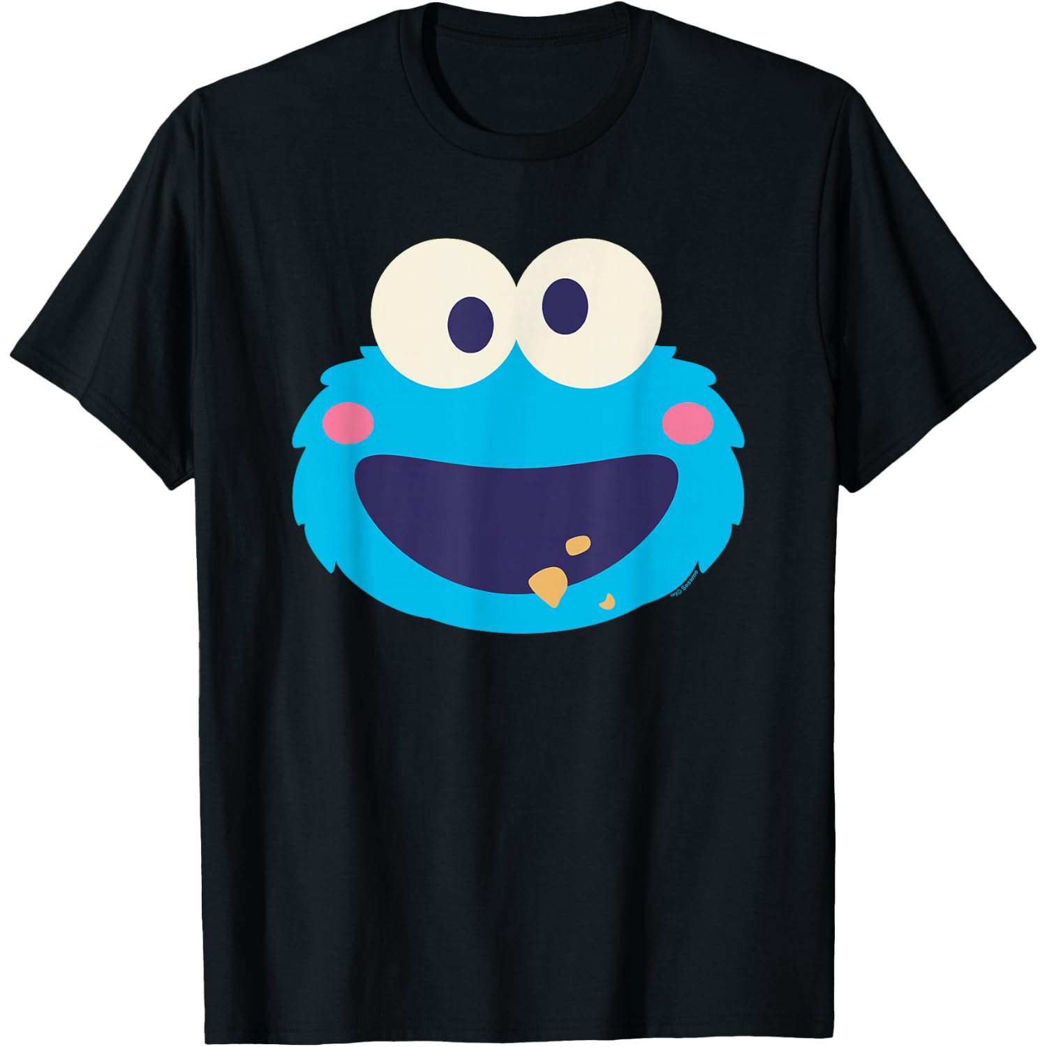 Sesame Street Cookie Monster Kawaii Face Halloween Costume T-Shirt