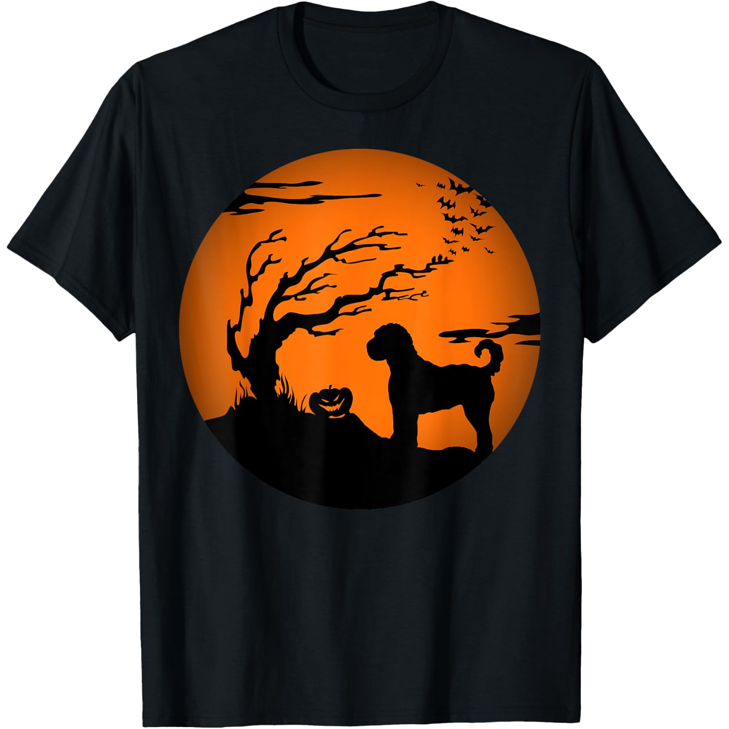 Sheepadoodle Halloween T-Shirt