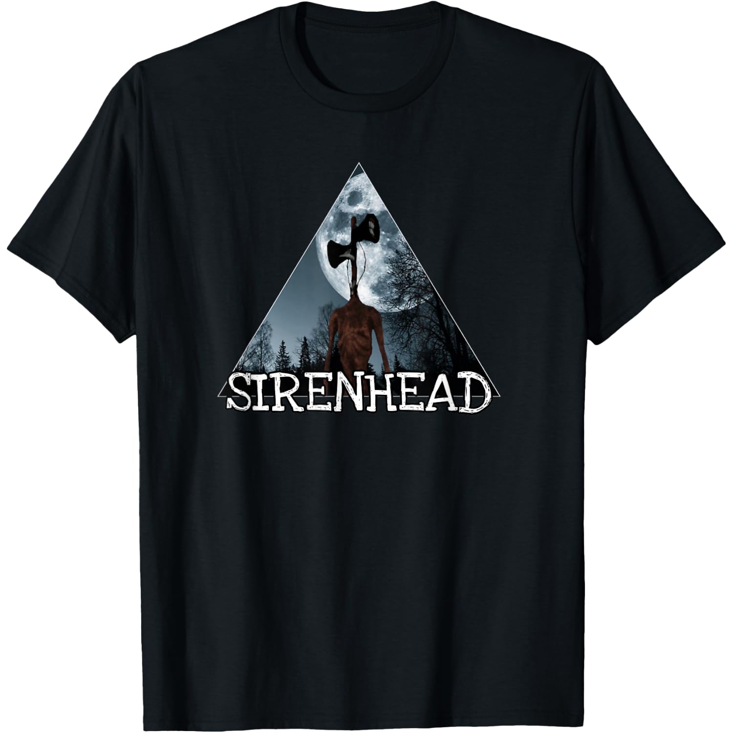 Siren head, Cartoon cat we love to escape from Siren head, T-Shirt