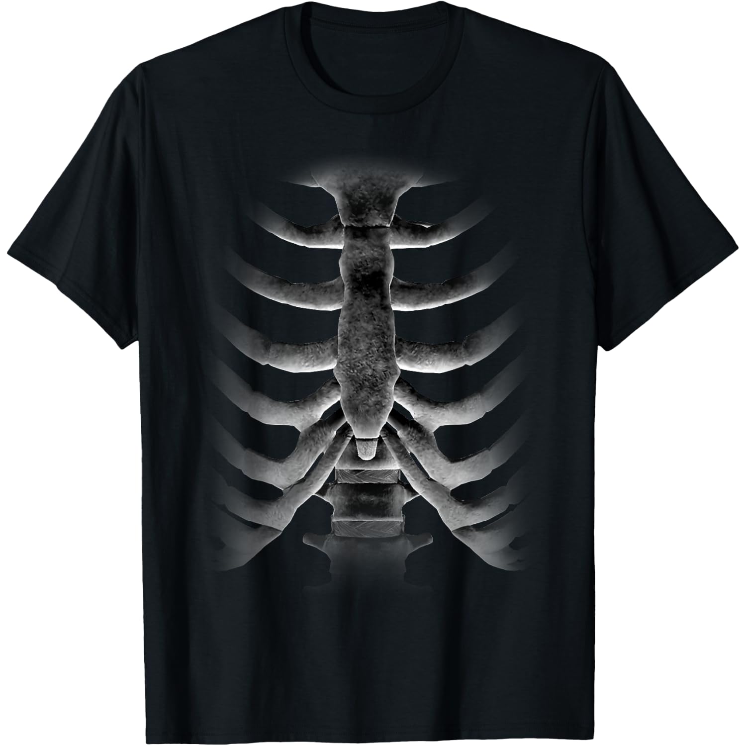 Skeleton Chest T-Shirt Rib-Cage Bones Halloween X-Ray Gift T-Shirt