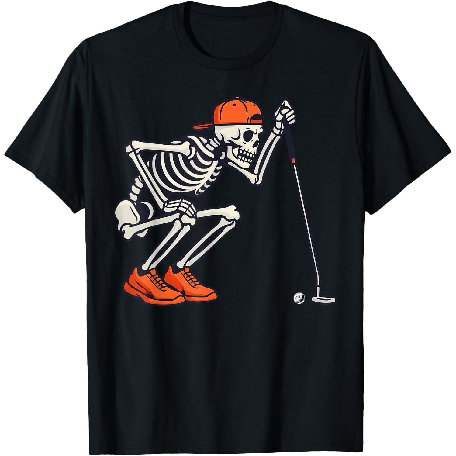 Skeleton Golf T-Shirt