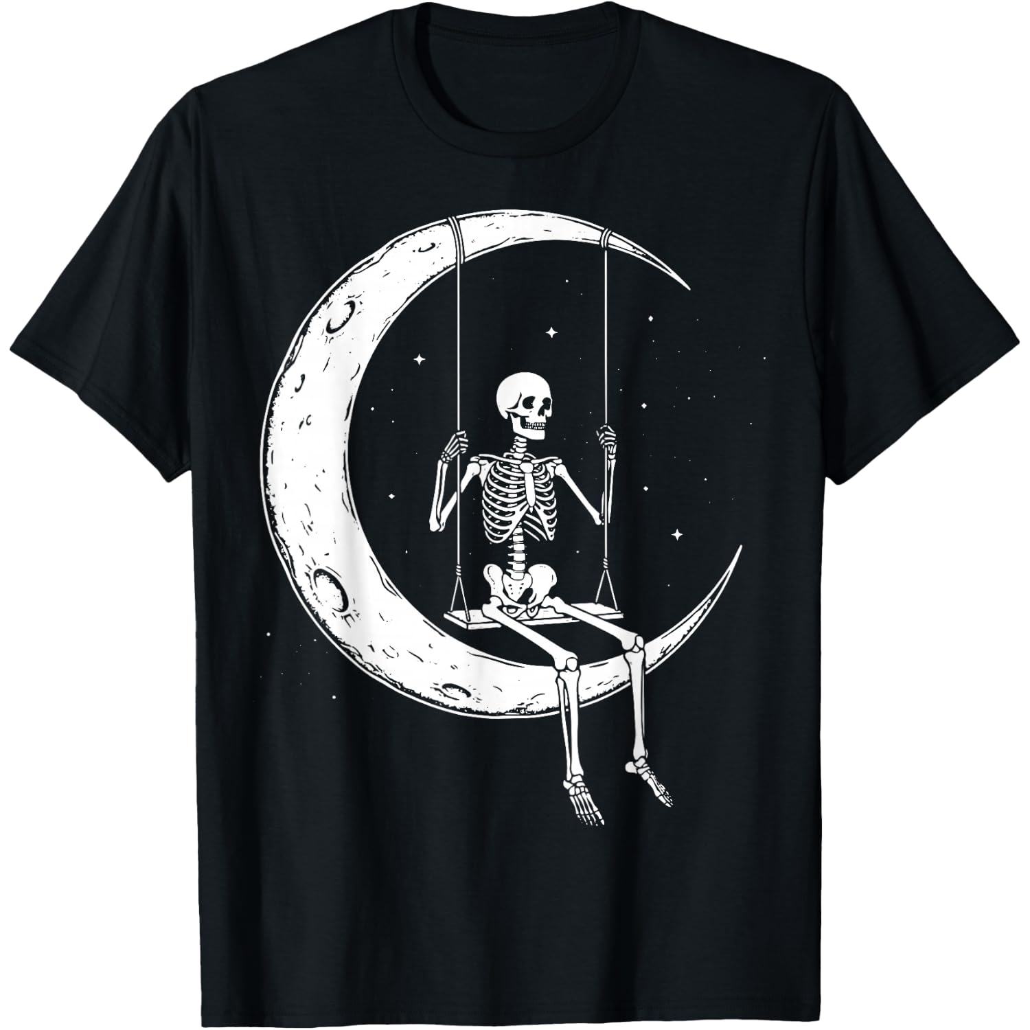 Skeleton Moon Swing T-Shirt