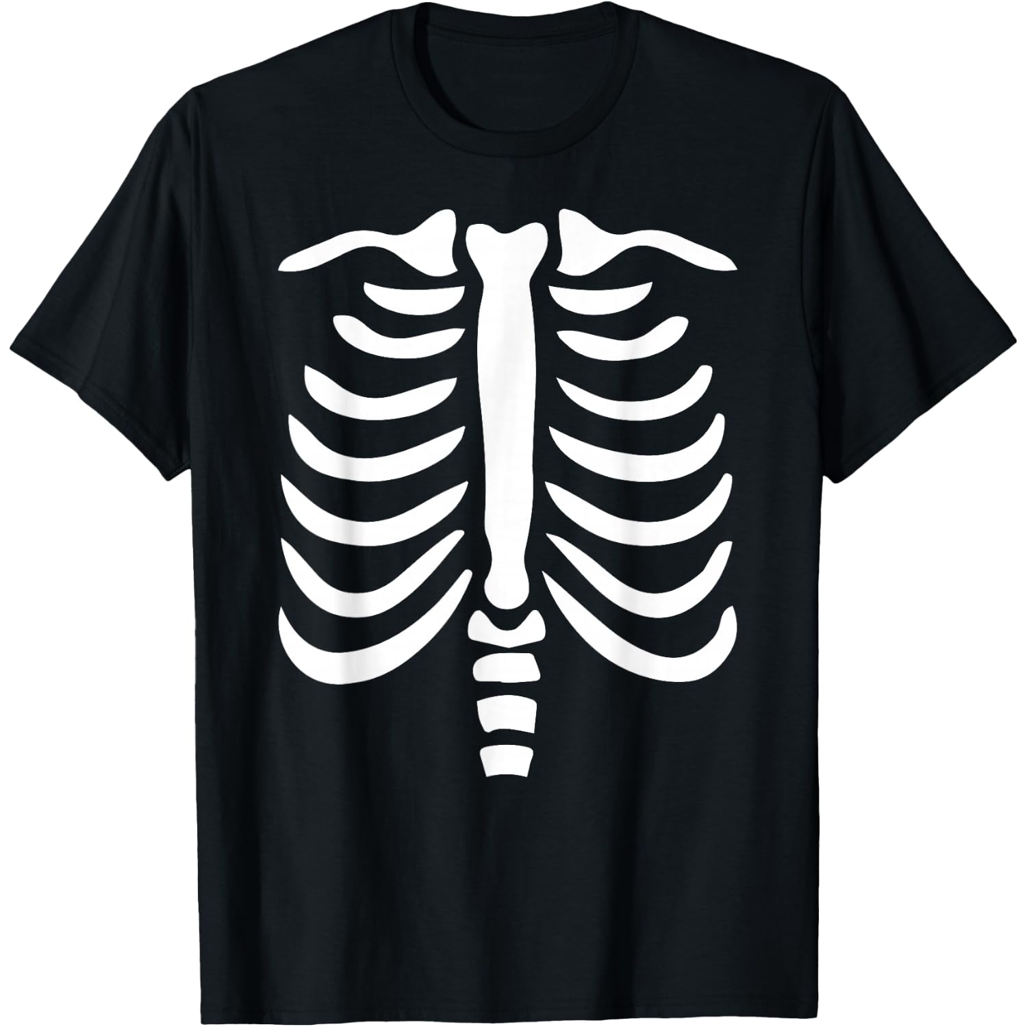 Skeleton Rib-cage Halloween T-Shirt Costume Men's T-Shirt