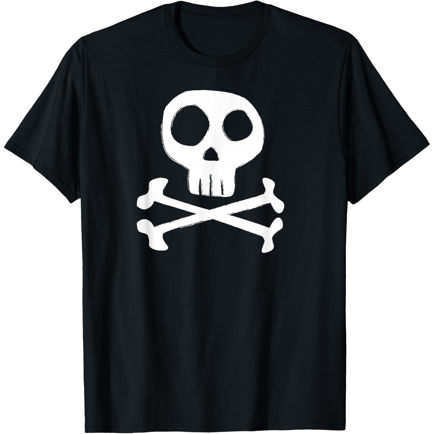 Skull and Crossbones Pirate Jolly Rogers Flag T Shirt T-Shirt