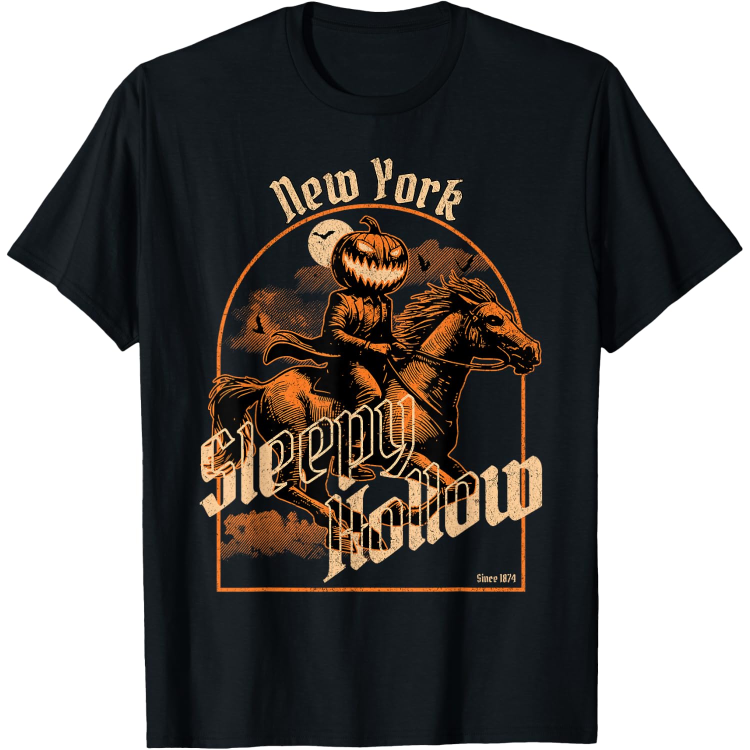 Sleepy Hollow New York Tarrytown NY Halloween Horror T-Shirt