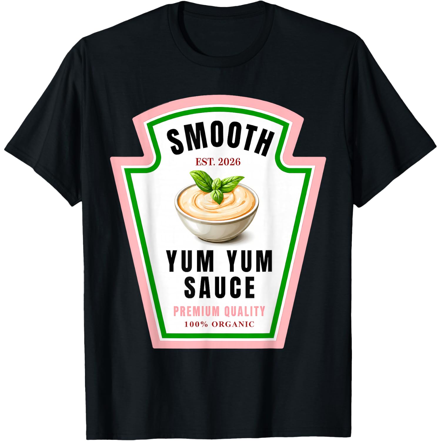 Smooth Yum Yum Sauce Condiment Group Costume Halloween T-Shirt