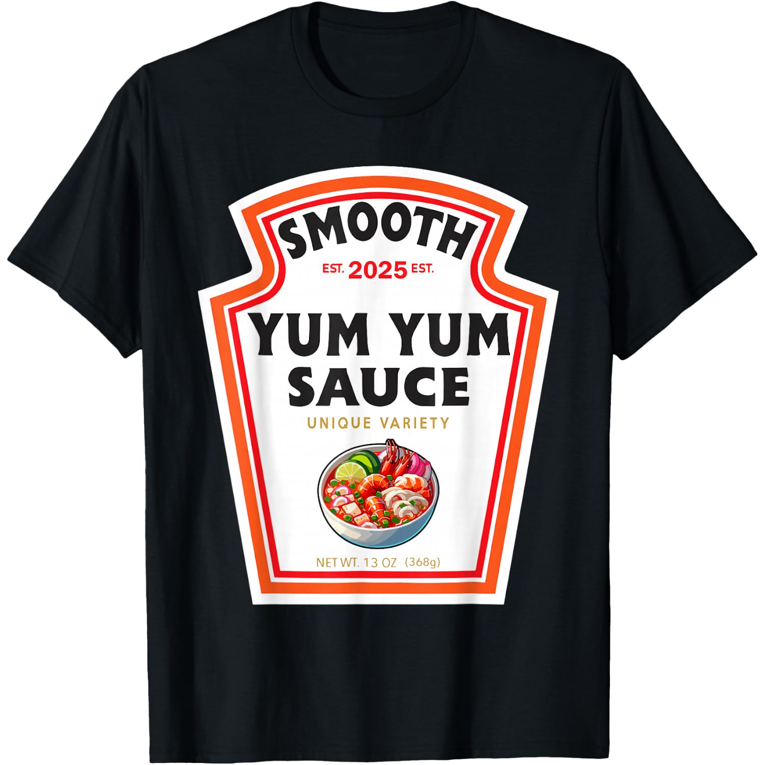 Smooth Yum Yum Sauce Condiment Halloween Costume T-Shirt
