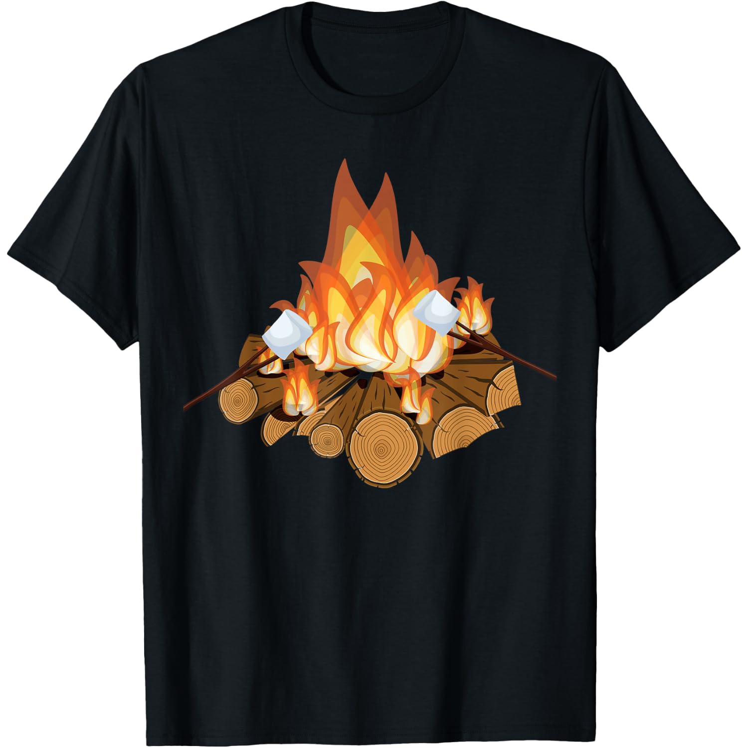Smores Campfire Cracker Matching Group Halloween Costume T-Shirt