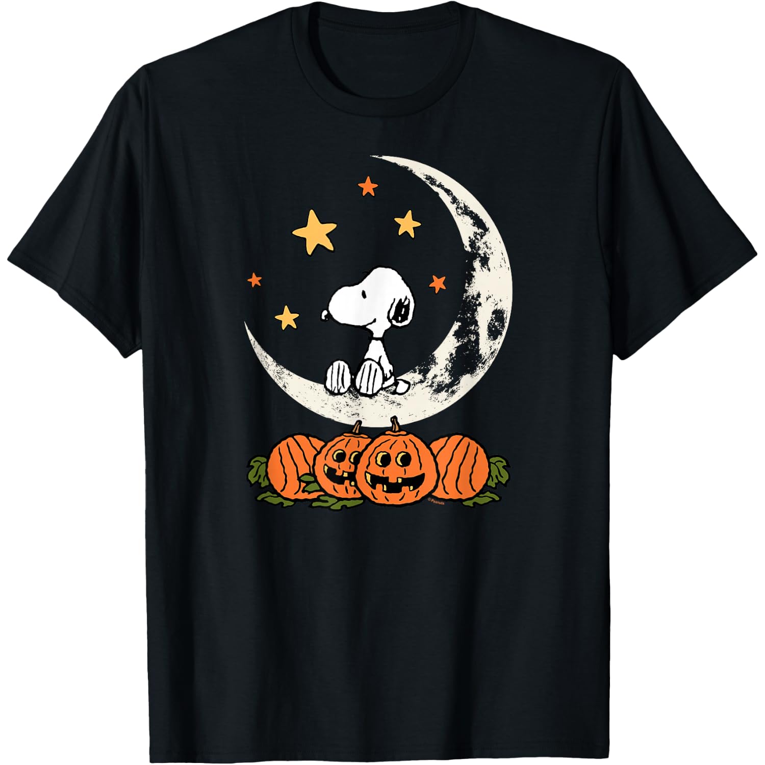 Snoopy Halloween Moon T-Shirt