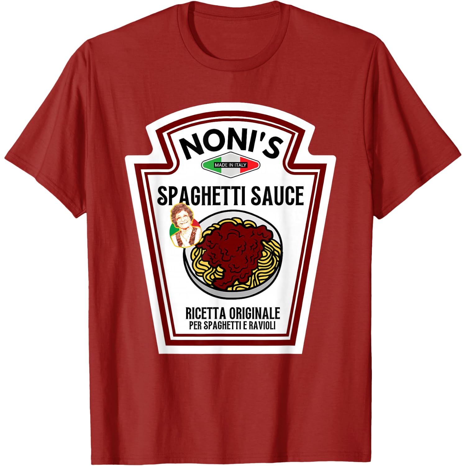Spaghetti Sauce DIY Halloween Costume Matching Group T-Shirt