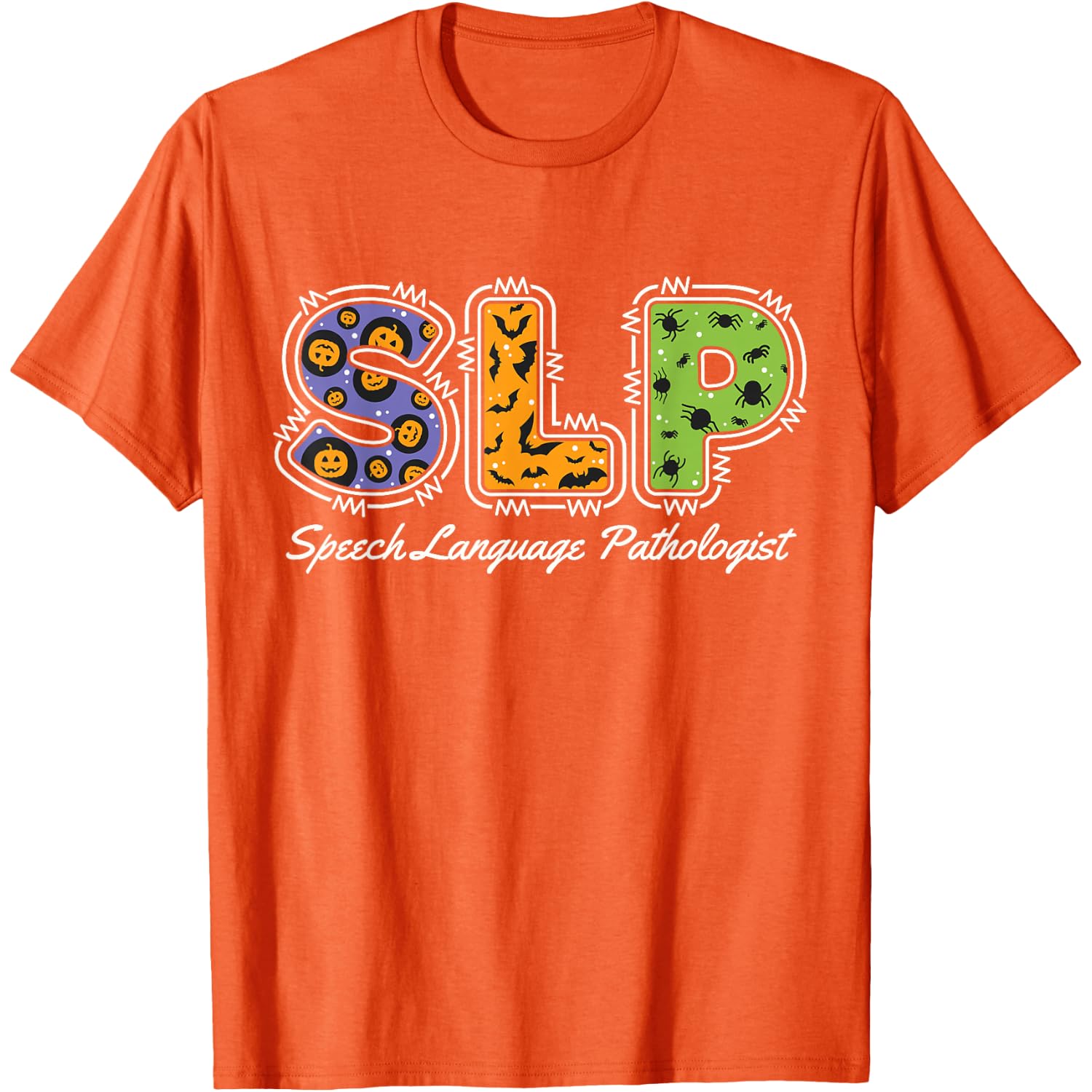 Speech Therapy Halloween Costume School Outfit SLP Women T-Shirt