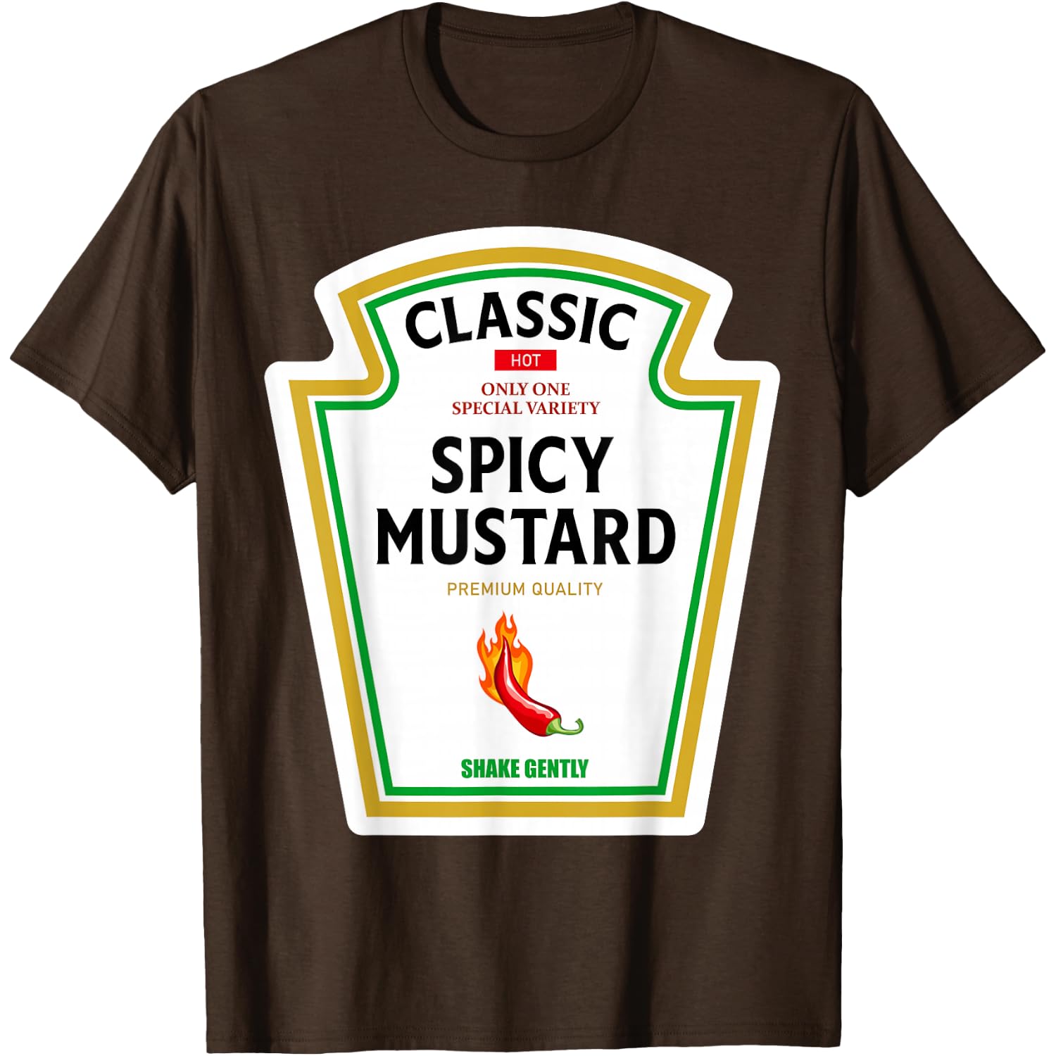Spicy Mustard Halloween 2026 Costume Family Matching Ketchup T-Shirt