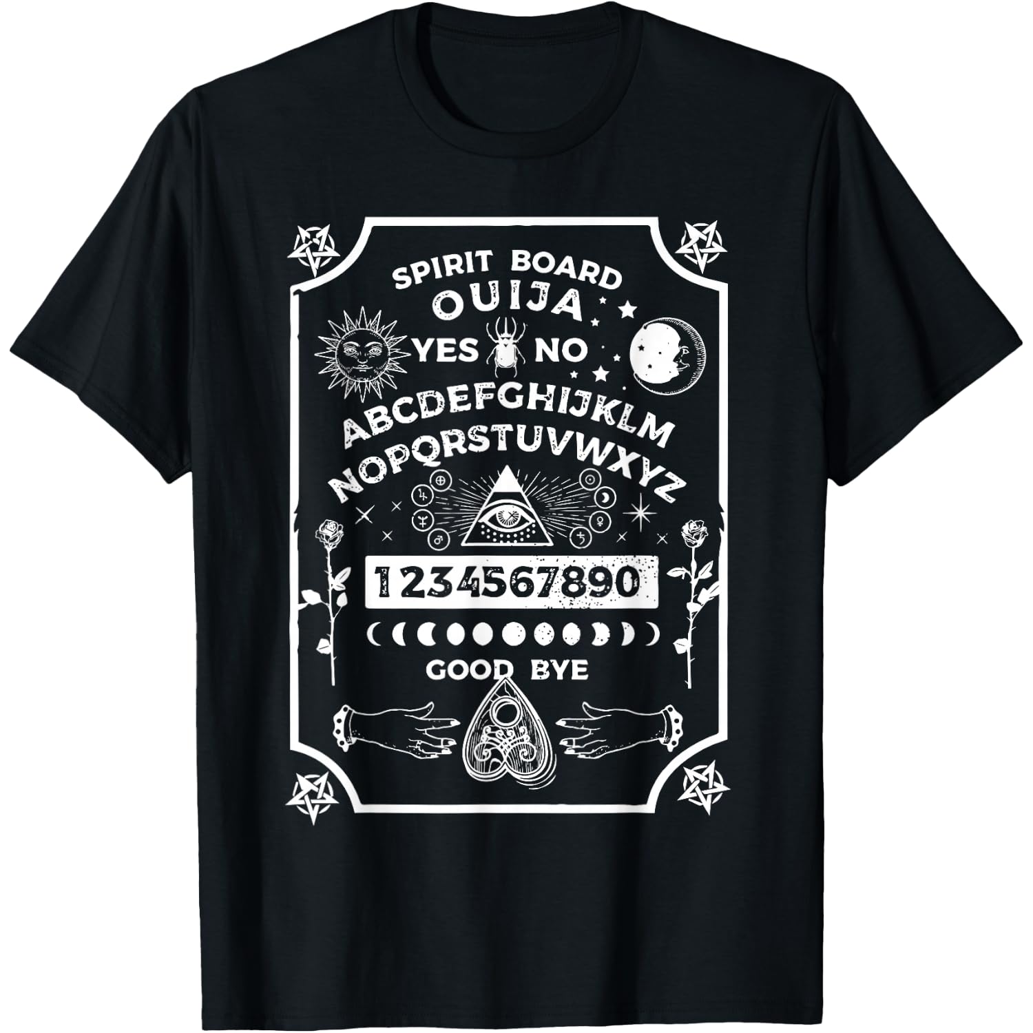 Spirit Board Ouija Satanic T-Shirt