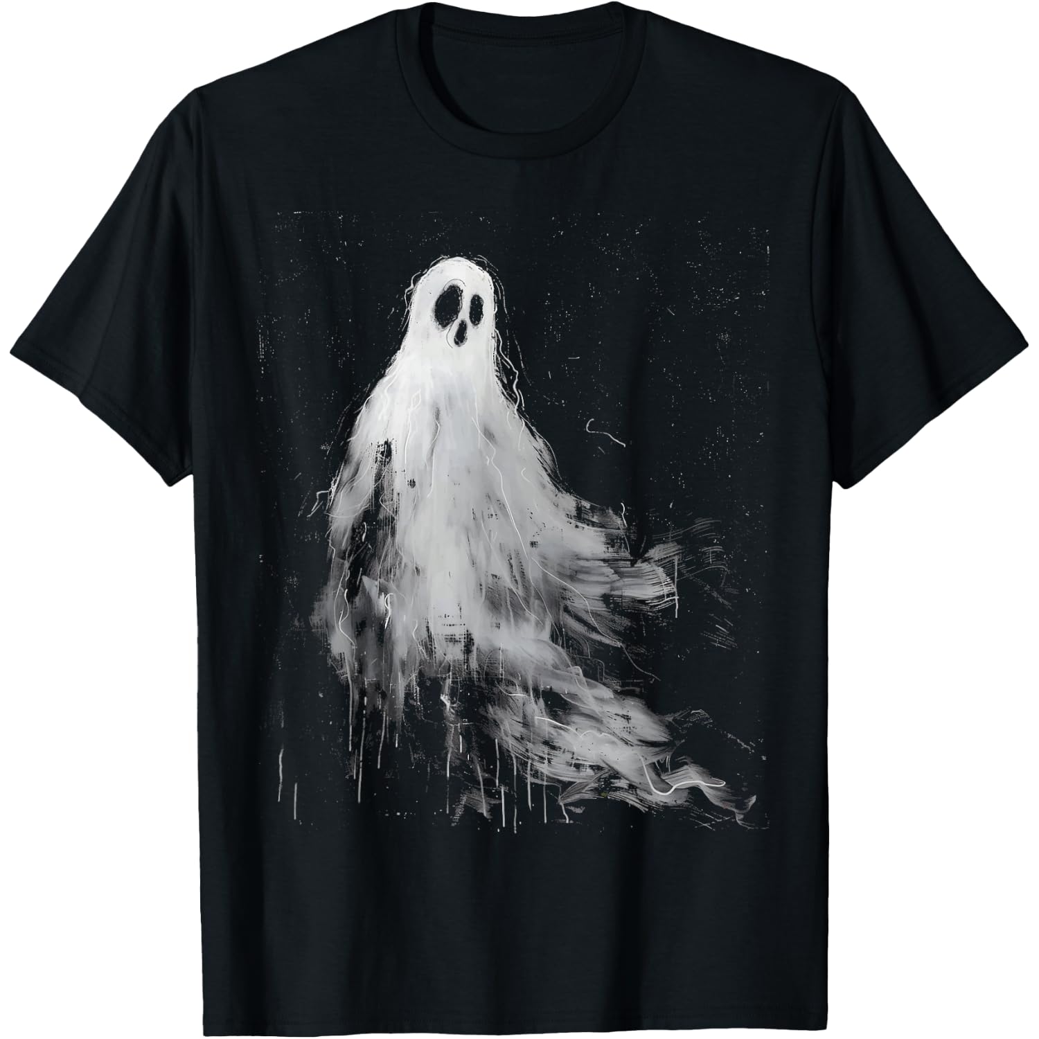 Spirit Ghost Horror Spooky Scary Halloween Grunge Aesthetic T-Shirt