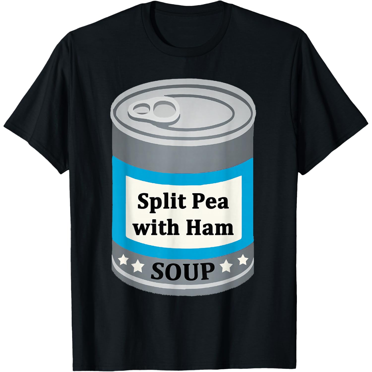 Split Pea with Ham Canned Soup Fun Easy Halloween Costume T-Shirt