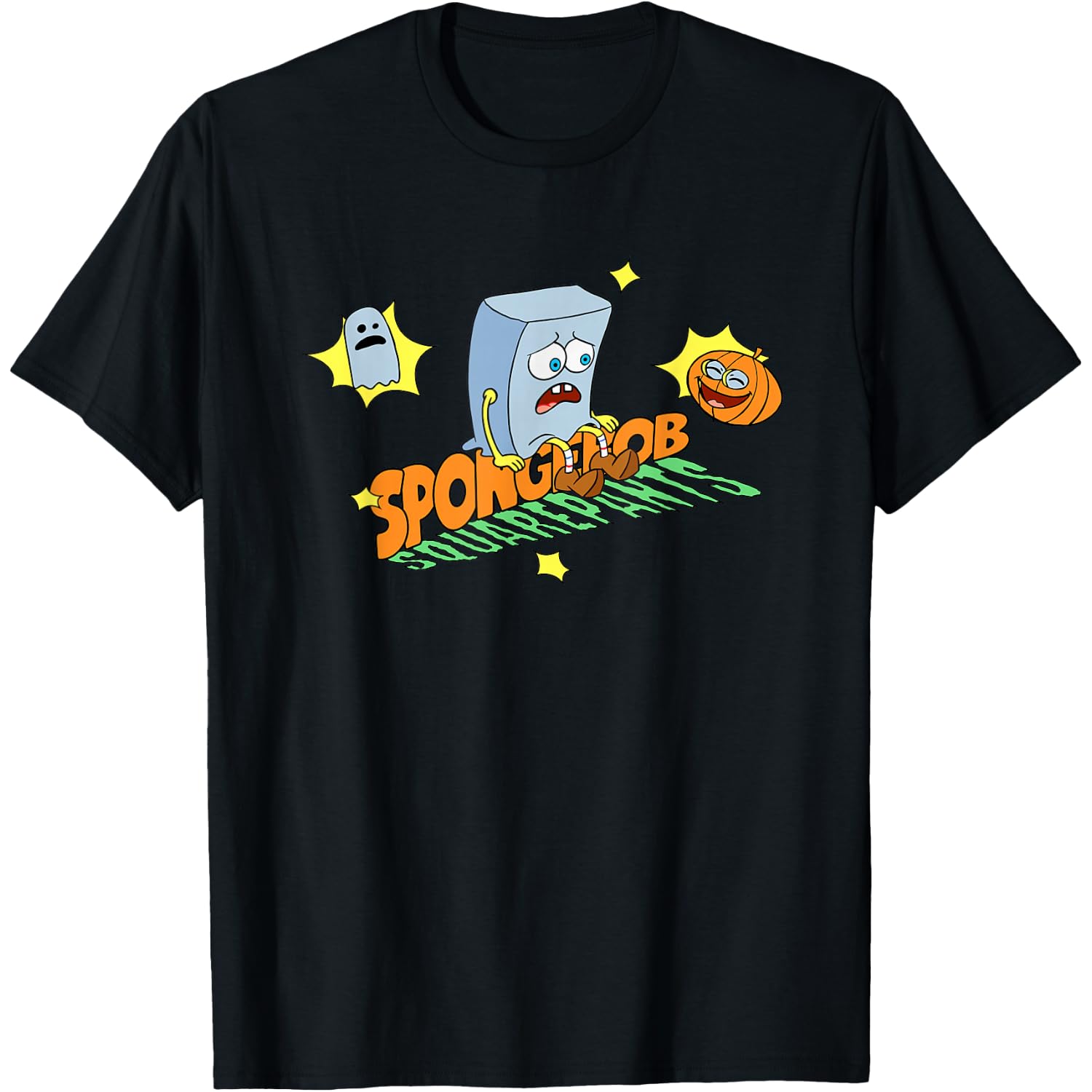Spongebob Squarepants Halloween Funny T-Shirt