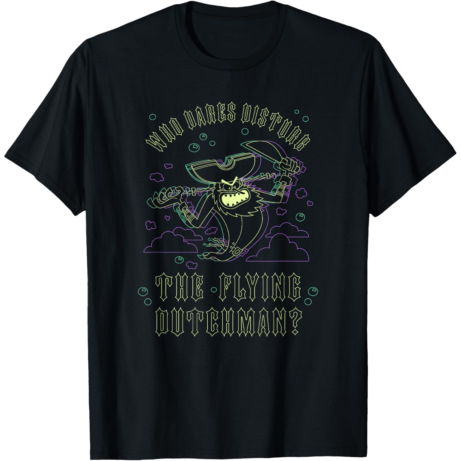 Spongebob Squarepants Halloween The Flying Dutchman T-Shirt