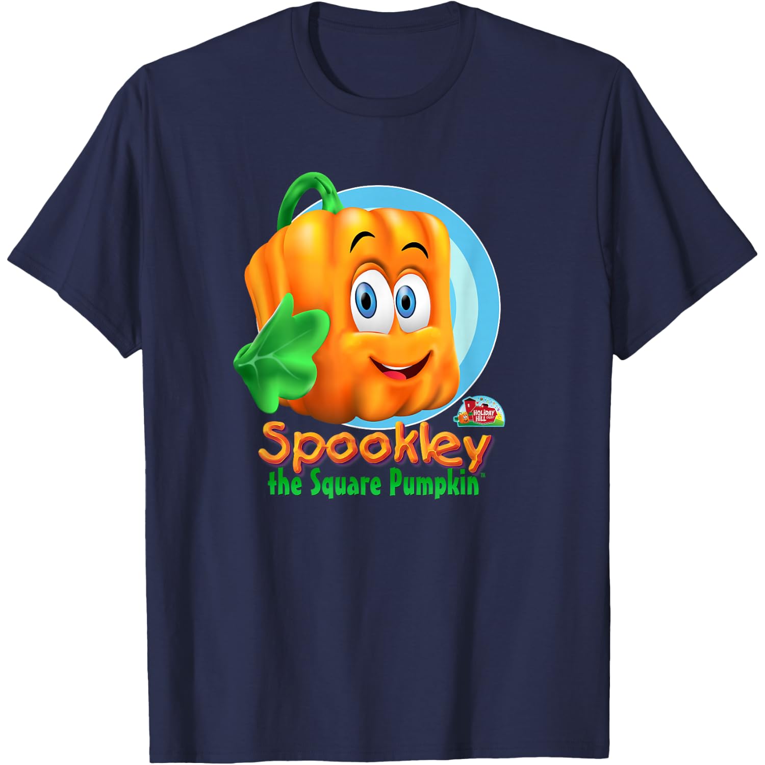 Spookley The Square Pumpkin Character - Kids Halloween Movie T-Shirt