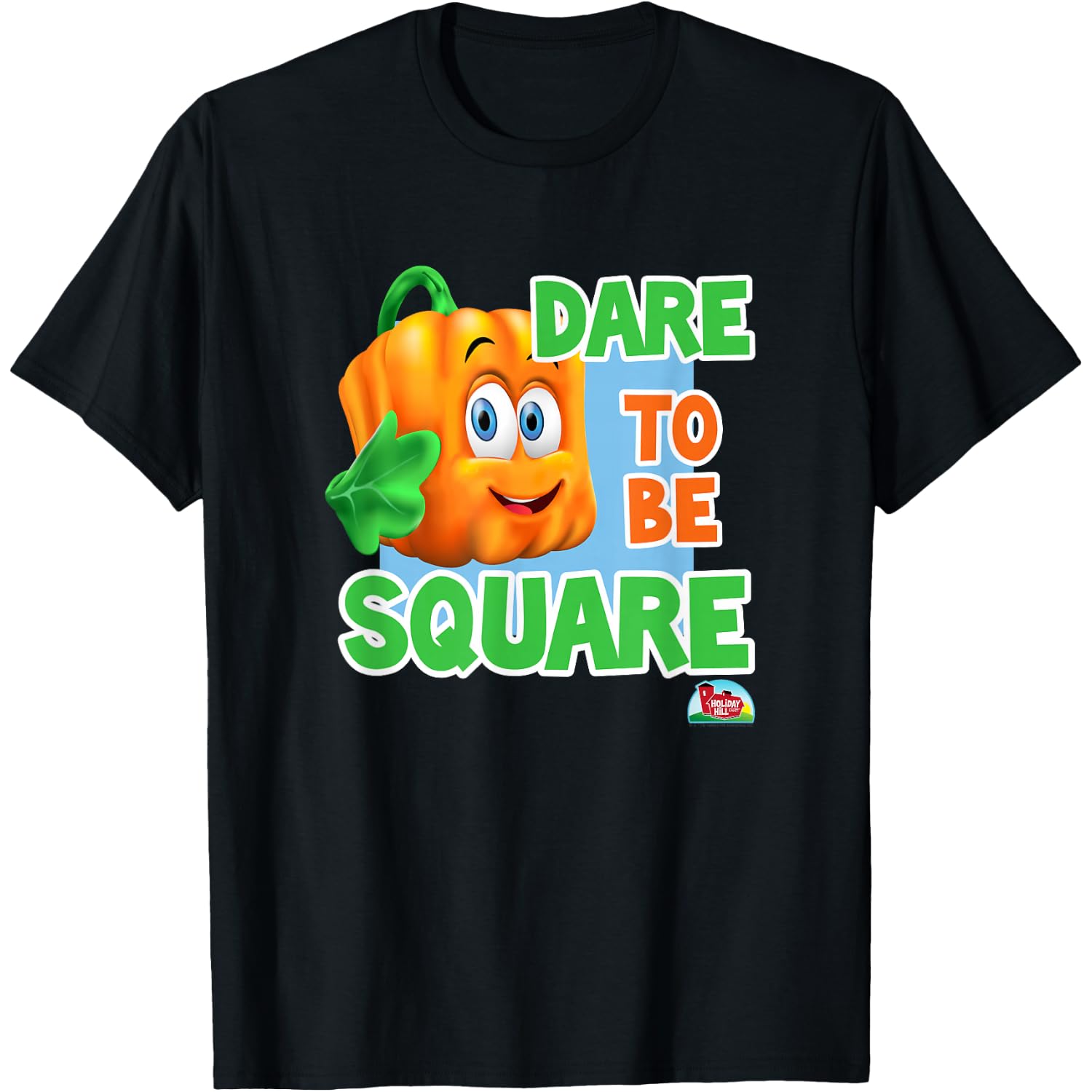 Spookley The Square Pumpkin Dare to be Square Halloween Kids T-Shirt
