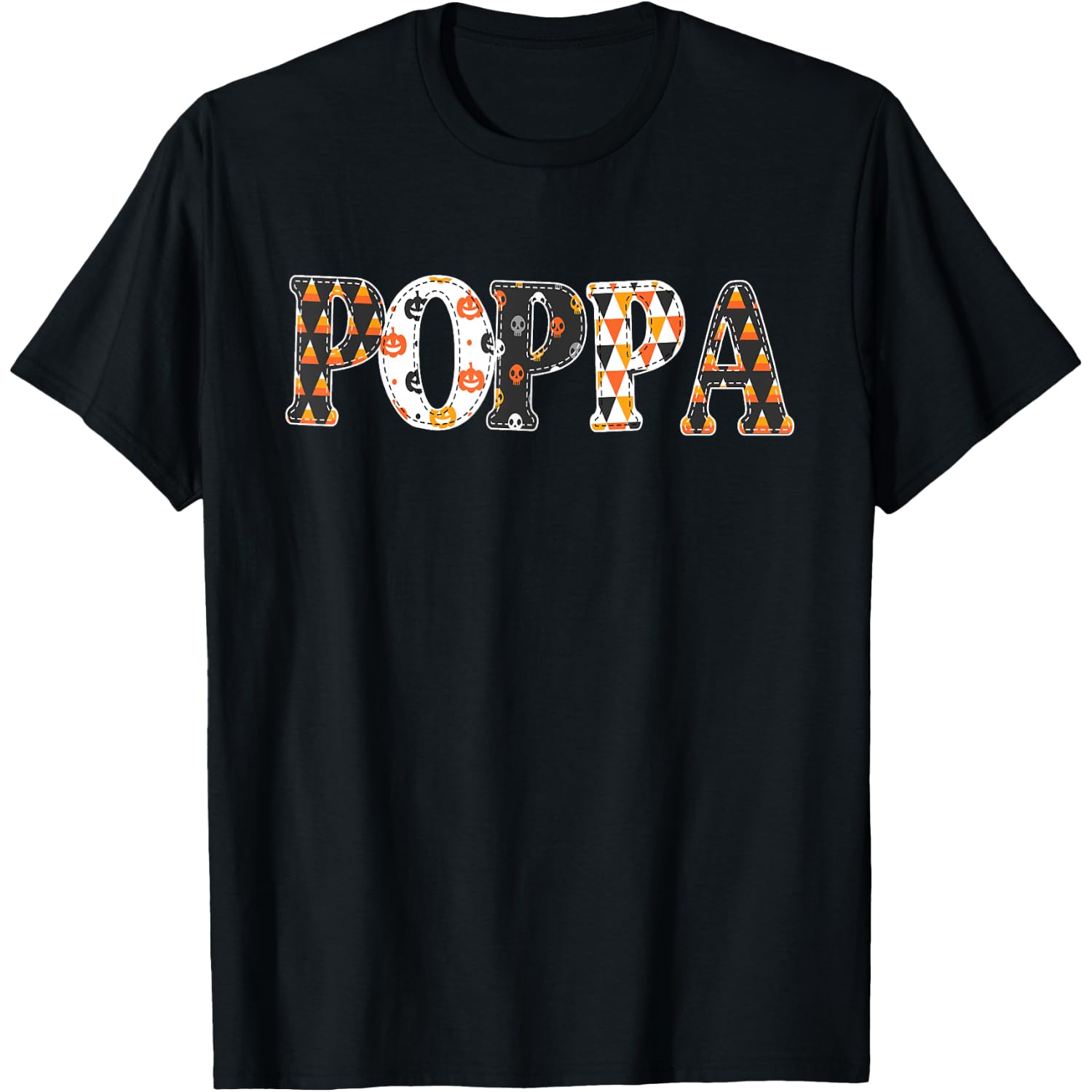 Spooky Pumpkin Daddy Poppa Halloween Costume T-Shirt