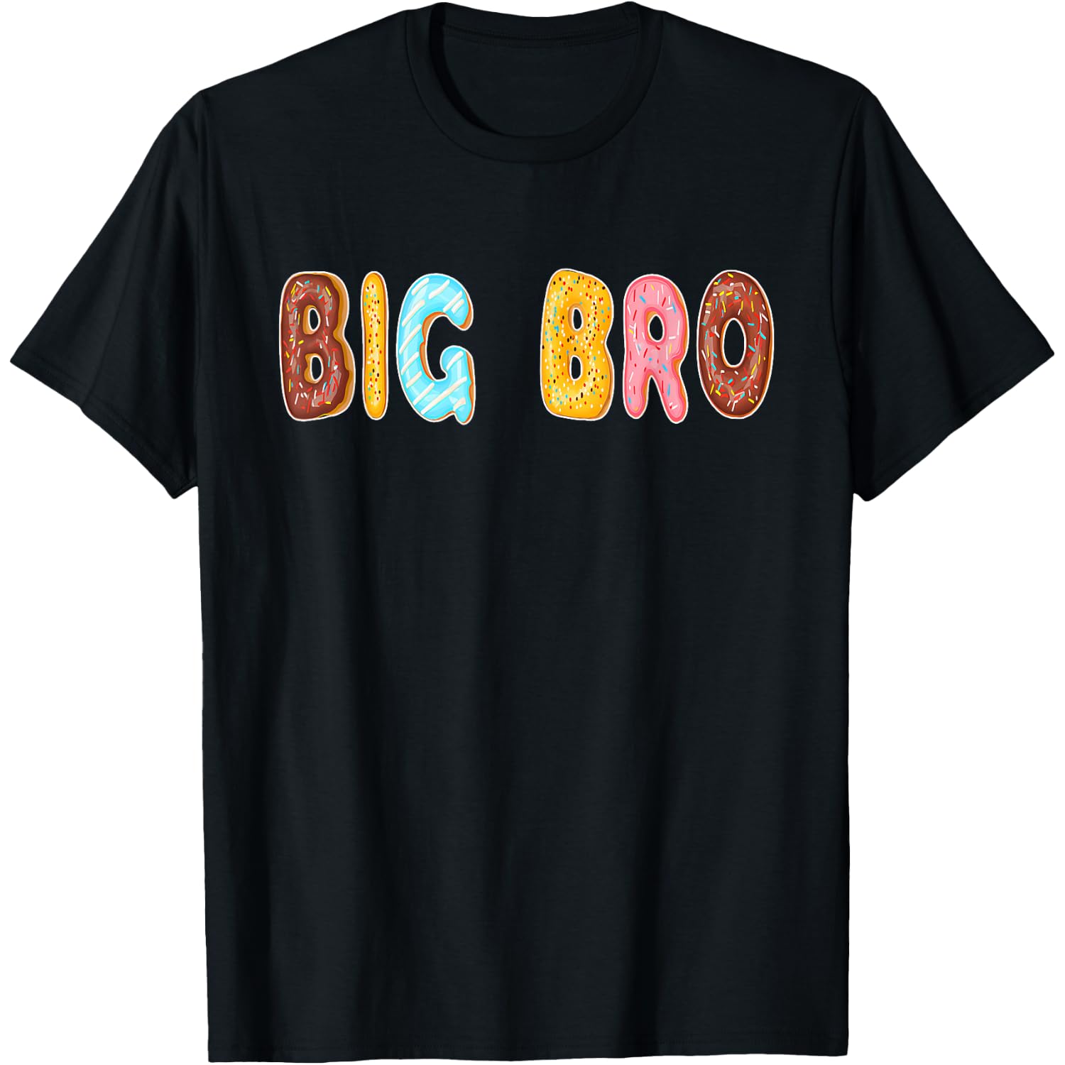 Sprinkle Donut Brother Big Bro Halloween Costume T-Shirt