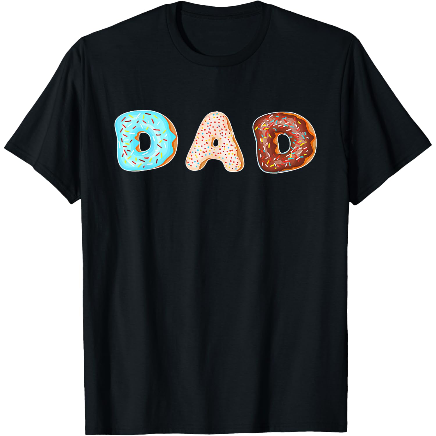 Sprinkle Donut Daddy Dad Halloween Costume T-Shirt