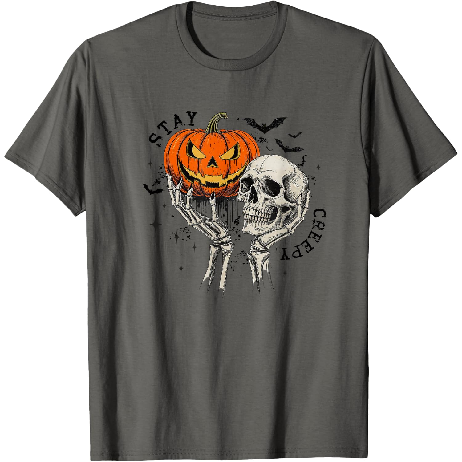 Stay Creepy Retro Spooky T-Shirt